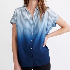 Madewell Central dip dye shirt